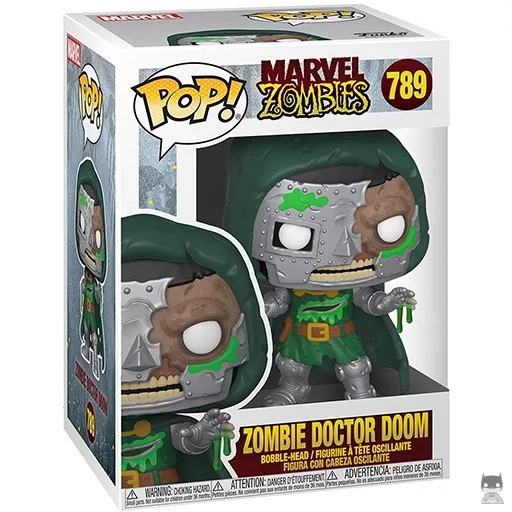 Figurine Funko POP Docteur Fatalis Zombie (Bobble head)