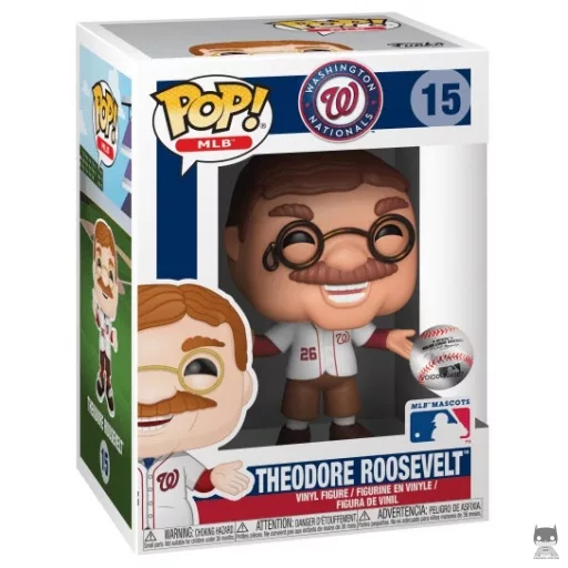 Figurine Funko POP Theodore Roosevelt (Mascottes MLB)