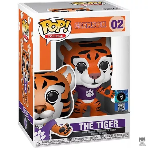 Figurine Funko POP The Tiger (Clemson) (Pop! Vinyl)