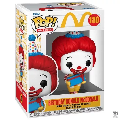Figurine Funko POP Ronald McDonald Anniversaire (Pop! Vinyl)