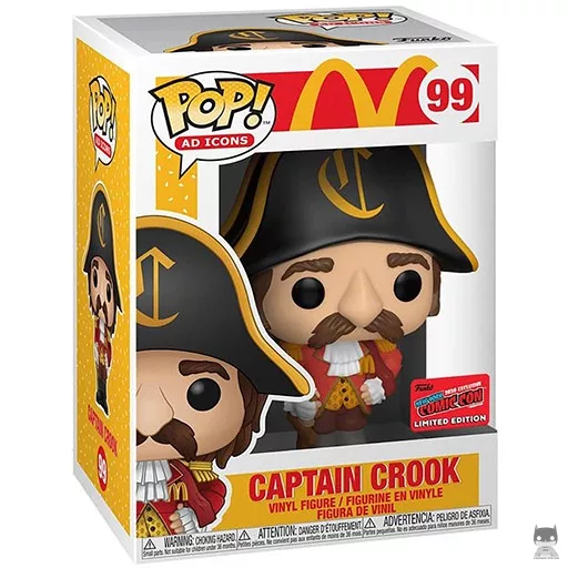Figurine Funko POP Captain Crook (Exclusive)