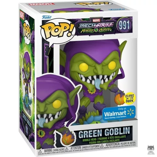 Figurine Funko POP Bouffon Vert (Glow in the Dark) (Mech Strike Monster Hunters)