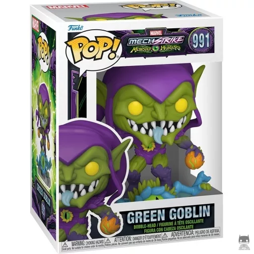 Figurine Funko POP Bouffon Vert (Bobble head)