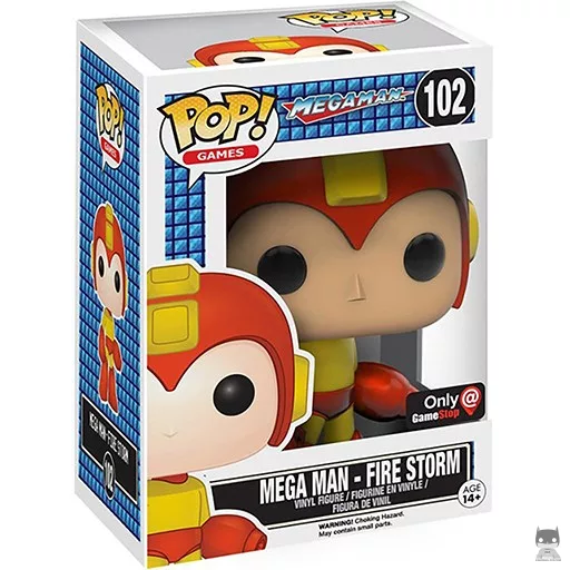 Figurine Funko POP Mega Man (Fire Storm) (Exclusive)