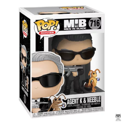 Figurine Funko POP Agent K et Neeble (Men in Black)