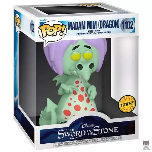 Figurine Funko POP Madame Mim Dragon (Supersized & Chase) (Merlin l'Enchanteur)