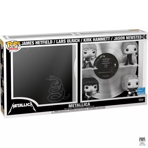 Figurine Funko POP Metallica : Black Album (James Hetfield, lars Ulrich, Kirk Hammett & Jason Newsted) (Metallica)