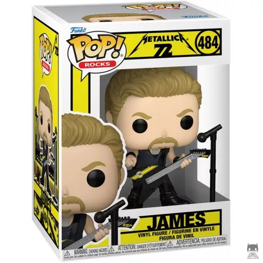 Figurine Funko POP James (72 Seasons) (Metallica)