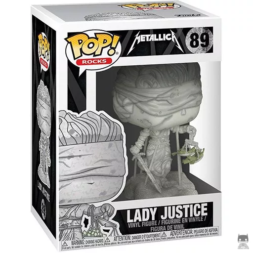 Figurine Funko POP Lady Justice (Metallica)
