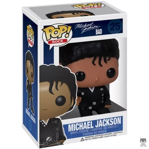 Figurine Funko POP Michael Jackson (Bad) (Pop! Vinyl)