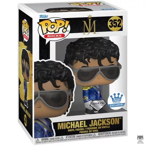 Figurine Funko POP Michael Jackson (Diamond Glitter) (Pop! Vinyl)