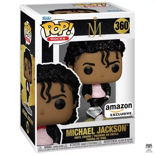 Figurine Funko POP Michael Jackson (Billie Jean) (Diamond Glitter) (Michael Jackson)
