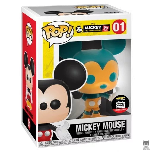 Figurine Funko POP Mickey Mouse (Orange & Bleu ciel) (Pop! Vinyl)
