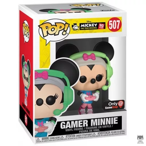 Figurine Funko POP Minnie Gameuse (Mickey Mouse 90 Ans)