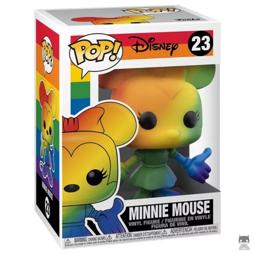 Figurine Funko POP Minnie Mouse (Rainbow) (Mickey Mouse & ses Amis)