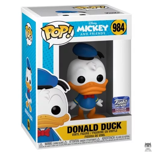 Figurine Funko POP Donald Duck (Funko Hollywood)