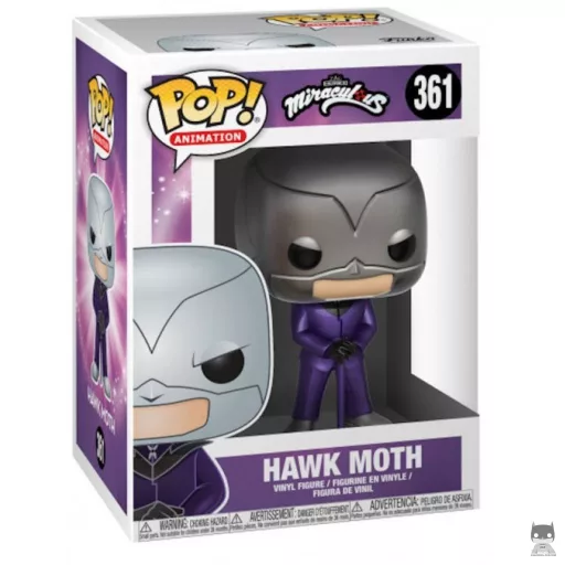 Figurine Funko POP Le Papillon (Miraculous : Les Aventures de Ladybug et Chat Noir)