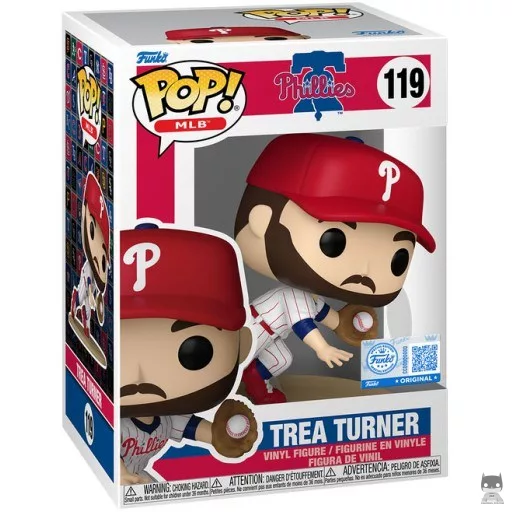 Figurine Funko POP Trea Turner (Exclusive)