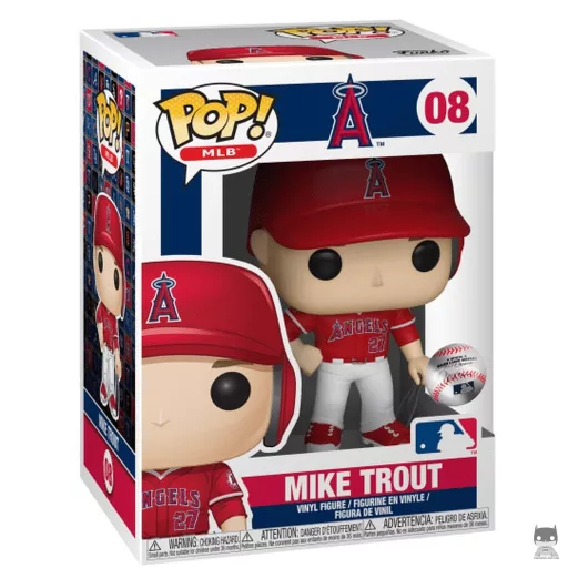 Figurine Funko POP Mike Trout (MLB : Ligue Majeure de Baseball)