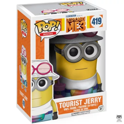 Figurine Funko POP Jerry Touriste (Moi, Moche et Méchant 3)