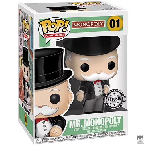 Figurine Funko POP Mr Monopoly (Monopoly)
