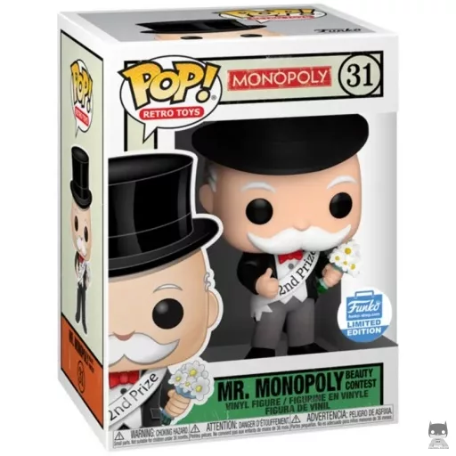 Figurine Funko POP Mr Monopoly Concours de Beauté (Monopoly)