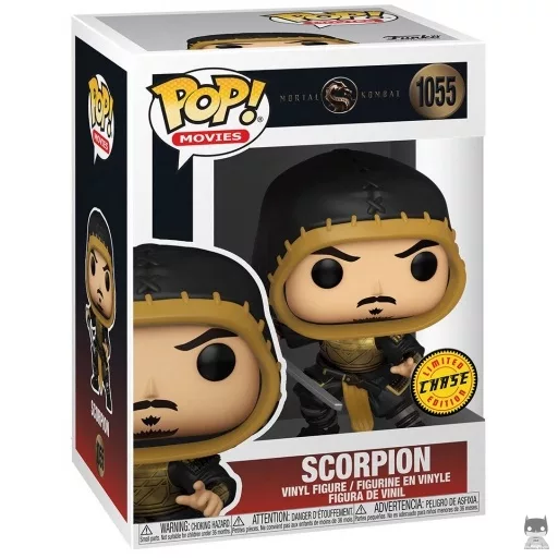 Figurine Funko POP Scorpion (Metallic) (Chase) (Mortal Kombat)