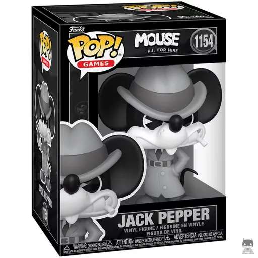 Figurine Funko POP Jack Pepper (MOUSE: P.I. For Hire)