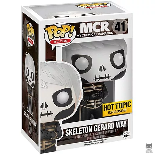 Figurine Funko POP Gerard Way (Skeleton) (My Chemical Romance)