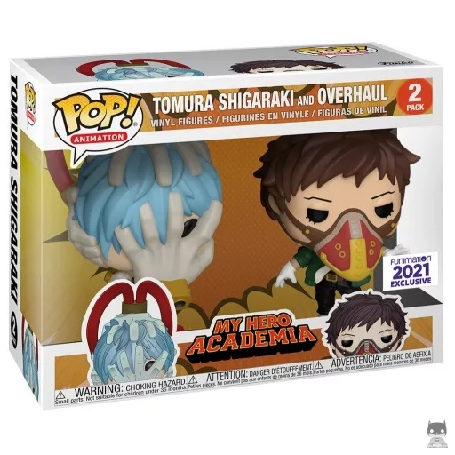 Figurine Funko POP Tomura Shigaraki & Overhaul (Pop! Vinyl)