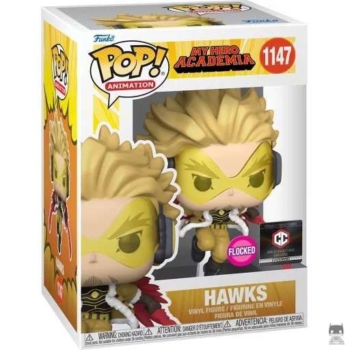 Figurine Funko POP Hawks (Flocked) (My Hero Academia)
