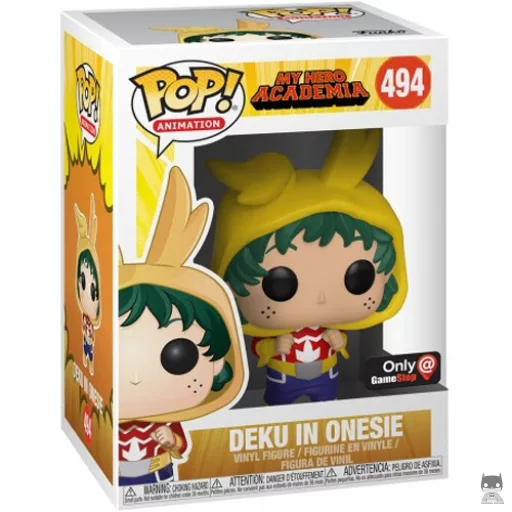 Figurine Funko POP Deku in Onesie (My Hero Academia)
