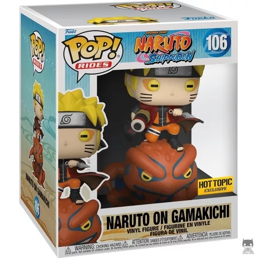 Figurine Funko POP Naruto sur Gamakichi (Exclusive)