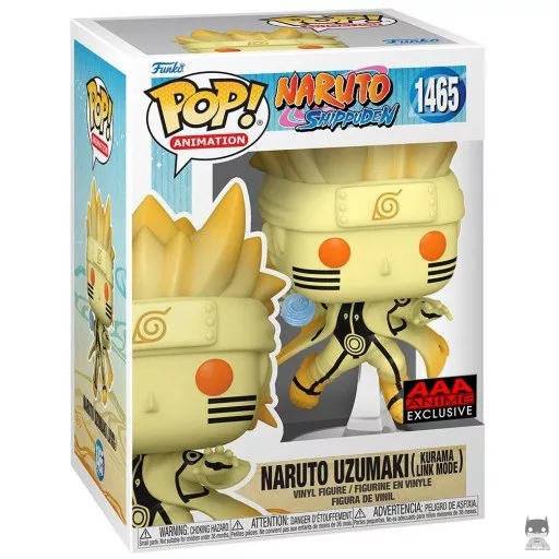 Figurine Funko POP Naruto Uzumaki (Kurama Link Mode) (Naruto Shippuden)