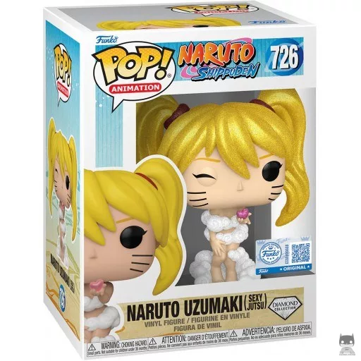 Figurine Funko POP Naruto Uzumaki (Sexy Jutsu) (Diamond Glitter) (Naruto Shippuden)