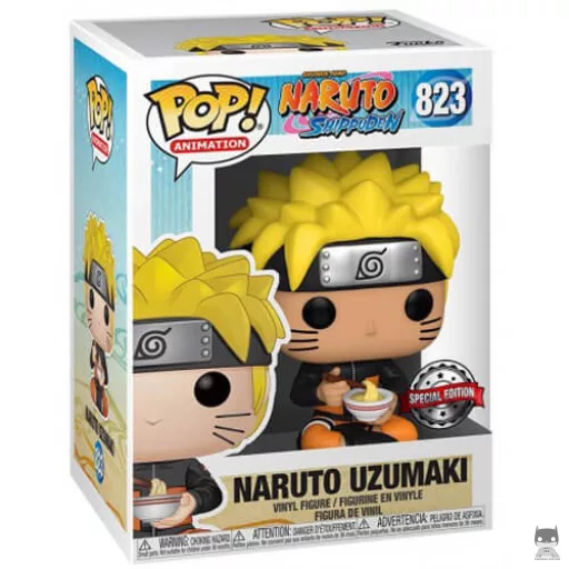 Figurine Funko POP Naruto Uzumaki mangeant des nouilles (Naruto Shippuden)