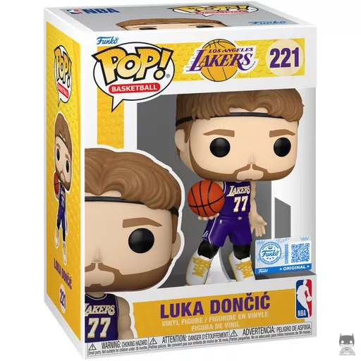 Figurine Funko POP Luka Dončić (maillot violet Lakers) (NBA)