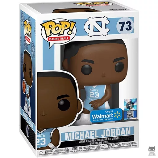Figurine Funko POP Michael Jordan (UNC Home UNC) (Exclusive)
