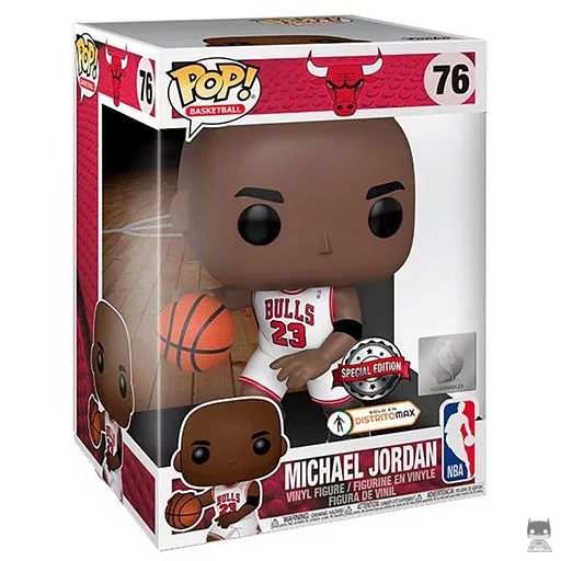 Figurine Funko POP Michael Jordan (Blanc) (Supersized) (Pop! Vinyl)