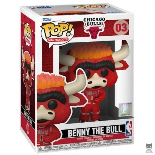 Figurine Funko POP Benny the Bull (Chicago Bulls) (Benny the Bull)