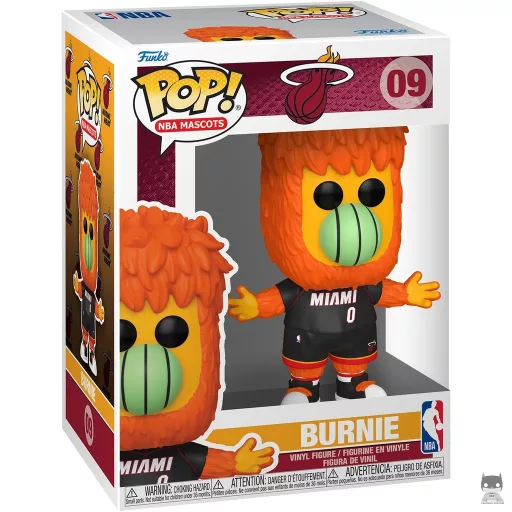 Figurine Funko POP Burnie (Miami Heat) (NBA Mascots)
