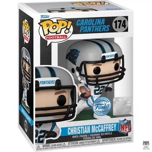 Figurine Funko POP Christian McCaffrey (Pop! Vinyl)