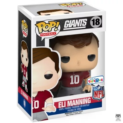Figurine Funko POP Eli Manning (Maillot Throwback) (Exclusive)