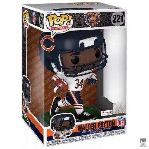 Figurine Funko POP Walter Payton (Supersized) (Pop! Vinyl)