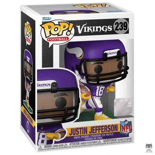 Figurine Funko POP Justin Jefferson (Pop! Vinyl)