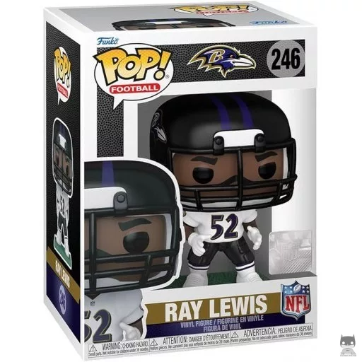 Figurine Funko POP Ray Lewis (Maillot Blanc) (Pop! Vinyl)