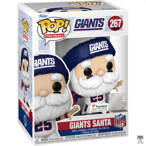 Figurine Funko POP Père Noël New York Giants (Exclusive)