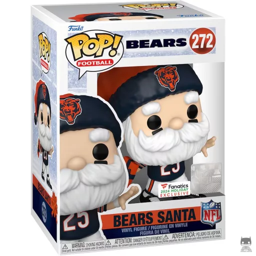 Figurine Funko POP Père Noël Chicago Bears (Exclusive)