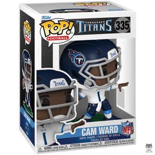 Figurine Funko POP Cam Ward (NFL)