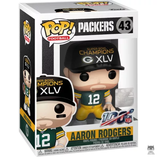 Figurine Funko POP Aaron Rodgers (NFL)